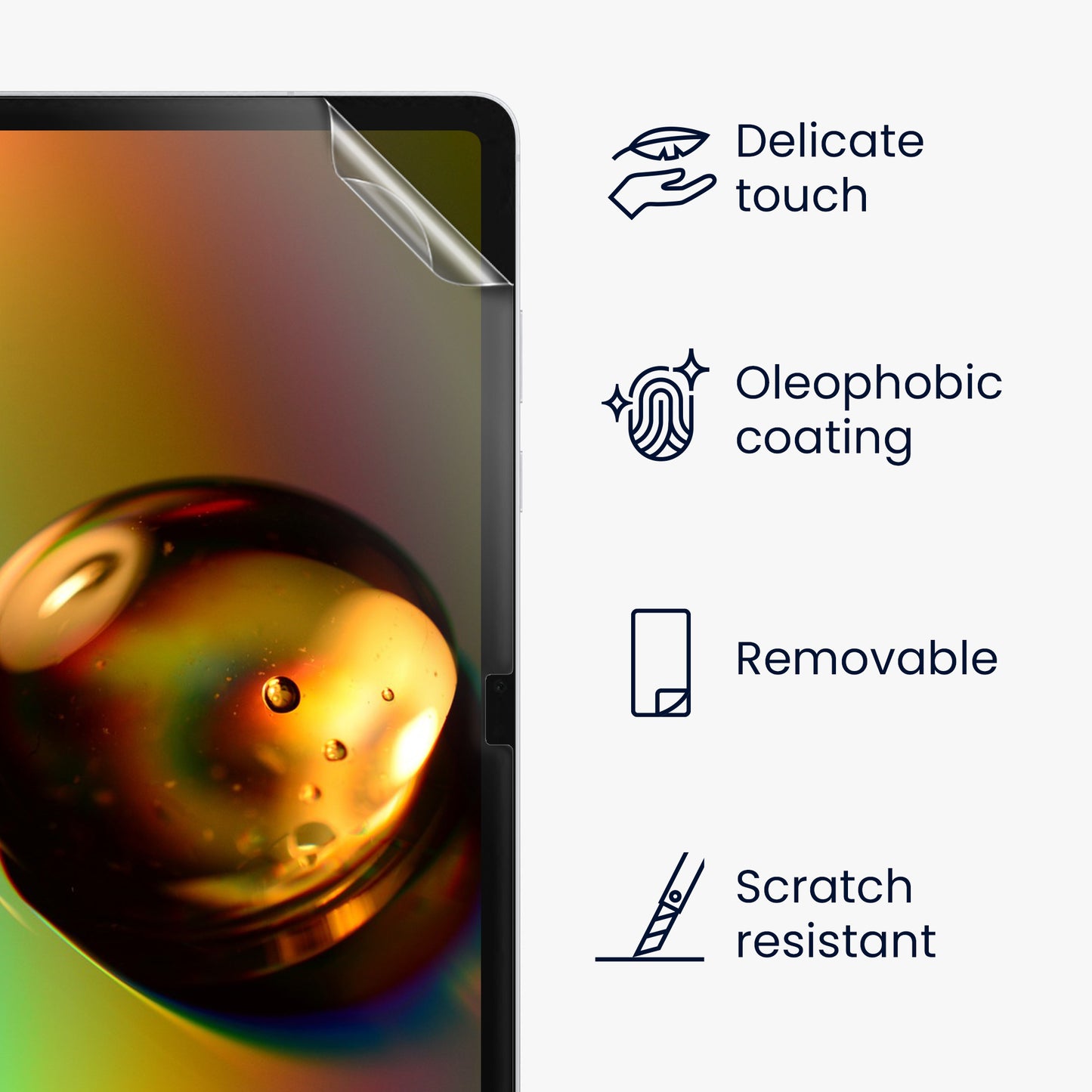 2x Screen Protector compatible with Samsung Galaxy Tab S11