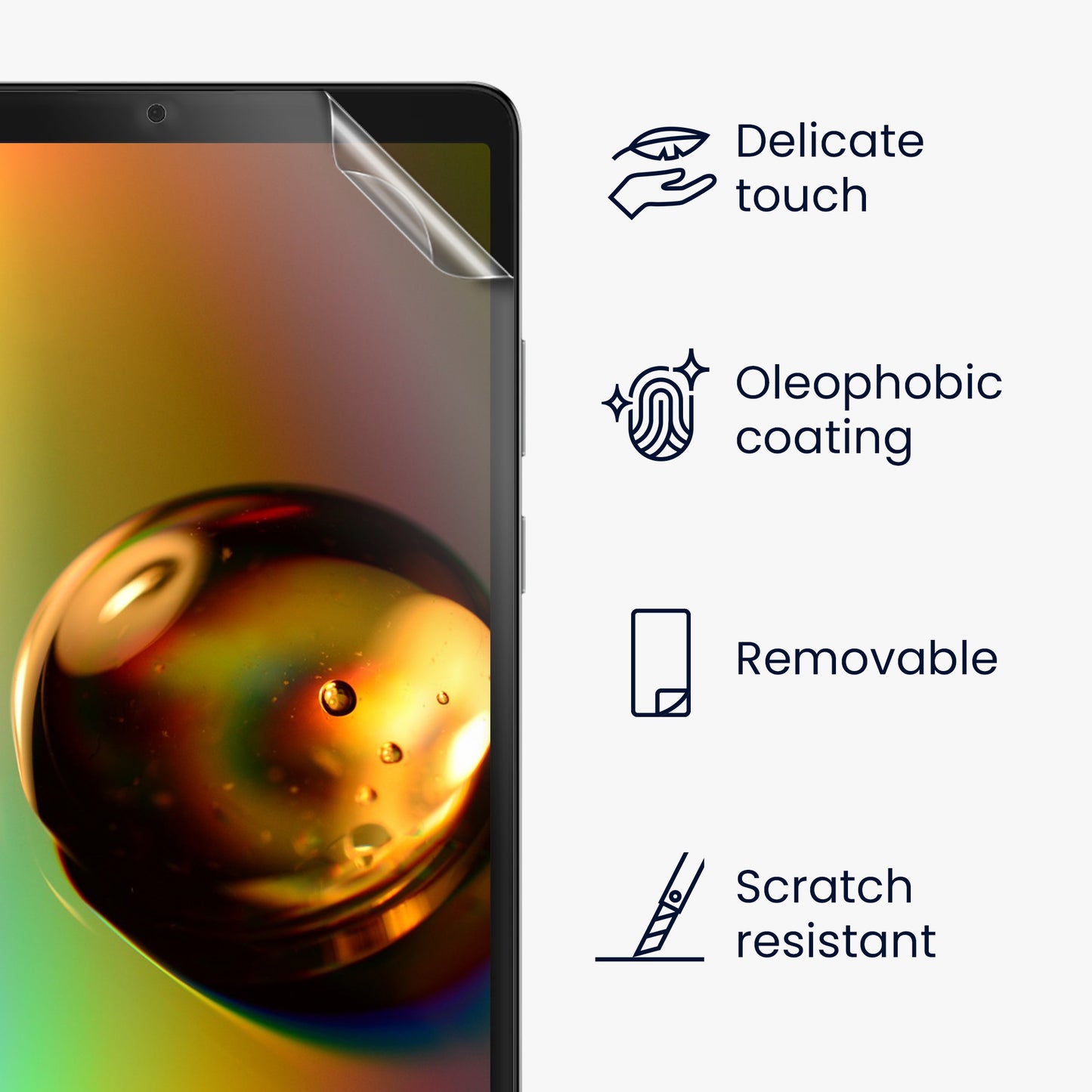 2x Film compatible with Samsung Galaxy Tab A11