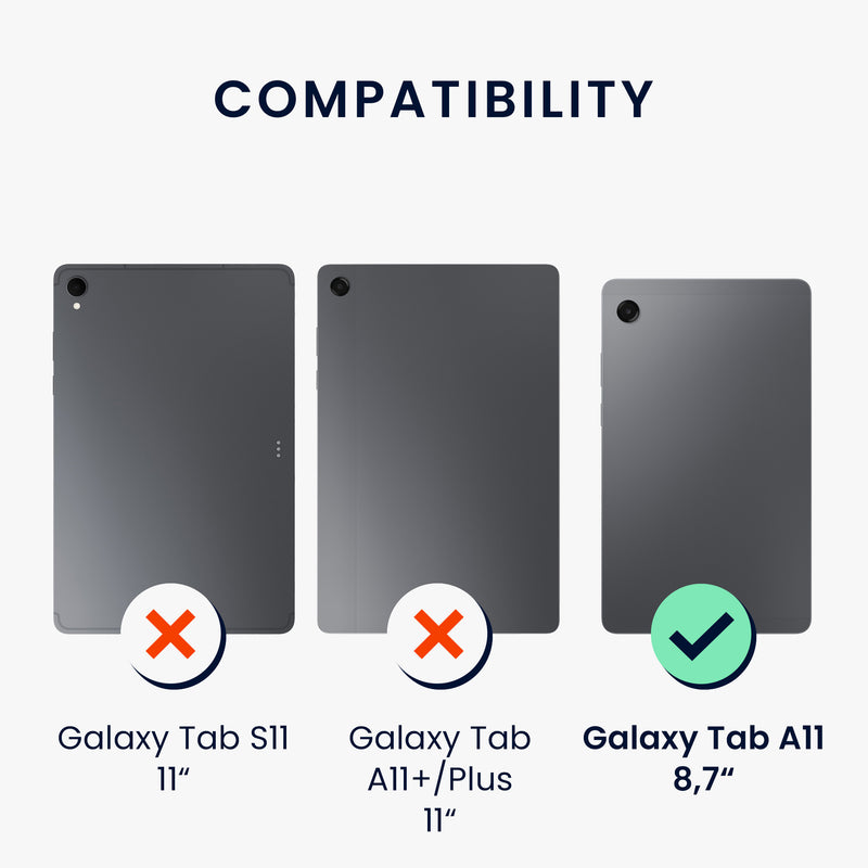 2x Film compatible with Samsung Galaxy Tab A11