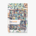 kwmobile Case for Amazon Kindle Scribe 11" (2025) - eReader Flip Case with Auto Sleep Function - Library Motto