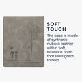 kwmobile Protective Case for Amazon Kindle Scribe 11" (2025) Cover - eReader Case Made of Faux Leather with Auto Sleep Function - Dandelion Love