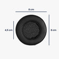 kwmobile Ear Pads for Beyerdynamic DT 240 PRO Earpads Replacement Ear Pads Headphone Spare Parts Headphone Replacement Pads for Over Ear Headphones