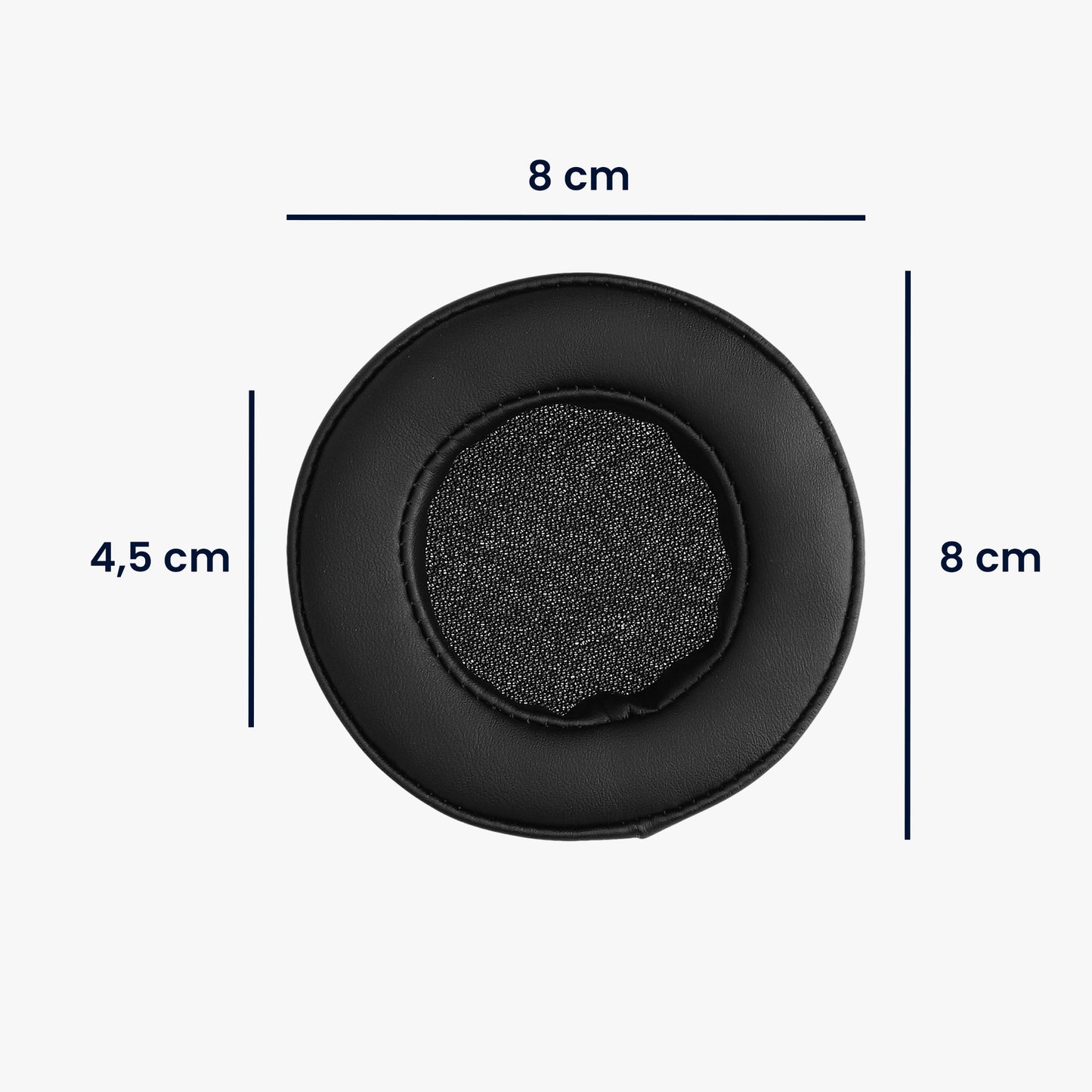 kwmobile Ear Pads for Beyerdynamic DT 240 PRO Earpads Replacement Ear Pads Headphone Spare Parts Headphone Replacement Pads for Over Ear Headphones