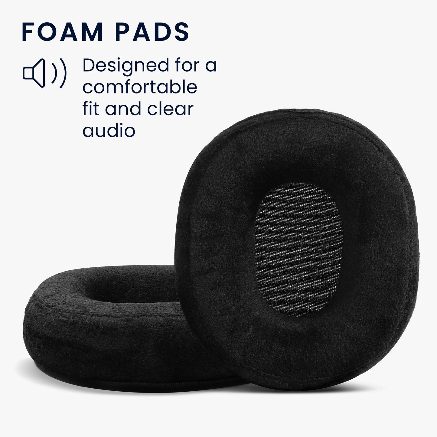 kwmobile Ear Pads for Audio-Technica ATH M20x BT Ear Cushions Replacement Earpads Headphone Spares Headphone Replacement Pads for Over-Ear Headphones