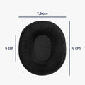 kwmobile Ear Pads for Audio-Technica ATH M20x BT Ear Cushions Replacement Earpads Headphone Spares Headphone Replacement Pads for Over-Ear Headphones