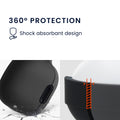 kwmobile Case compatible with Anker Soundcore Liberty 4 NC Case - Headphone Case - TPU Cover - Protective Case