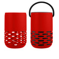 kwmobile Silikon Hülle kompatibel mit Bose Portable Home Speaker - Schutzhülle für Mini Speaker - Cover Bluetooth Lautsprecher Rot Rot  