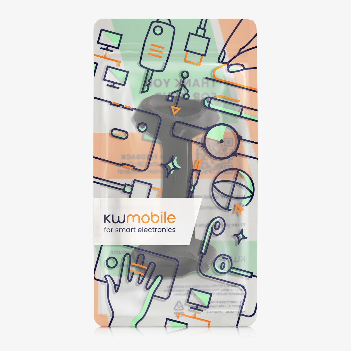 kwmobile Case Compatible with JBL Flip 6 / Flip 5 Protective Case for Mini Speaker Cover Bluetooth Speaker