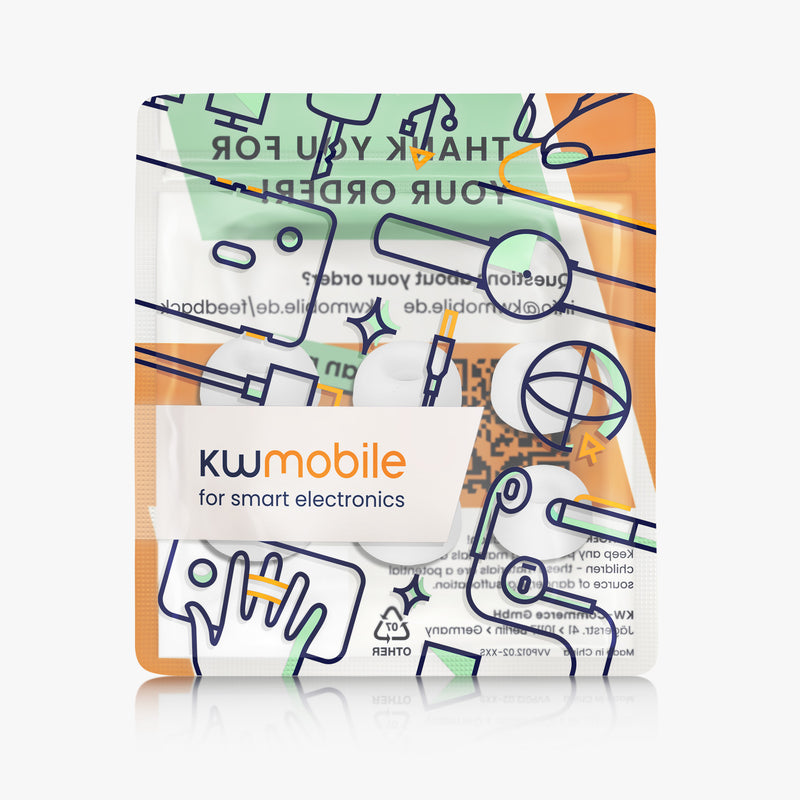 kwmobile Earpads compatible with Oppo Enco Air / Enco W31