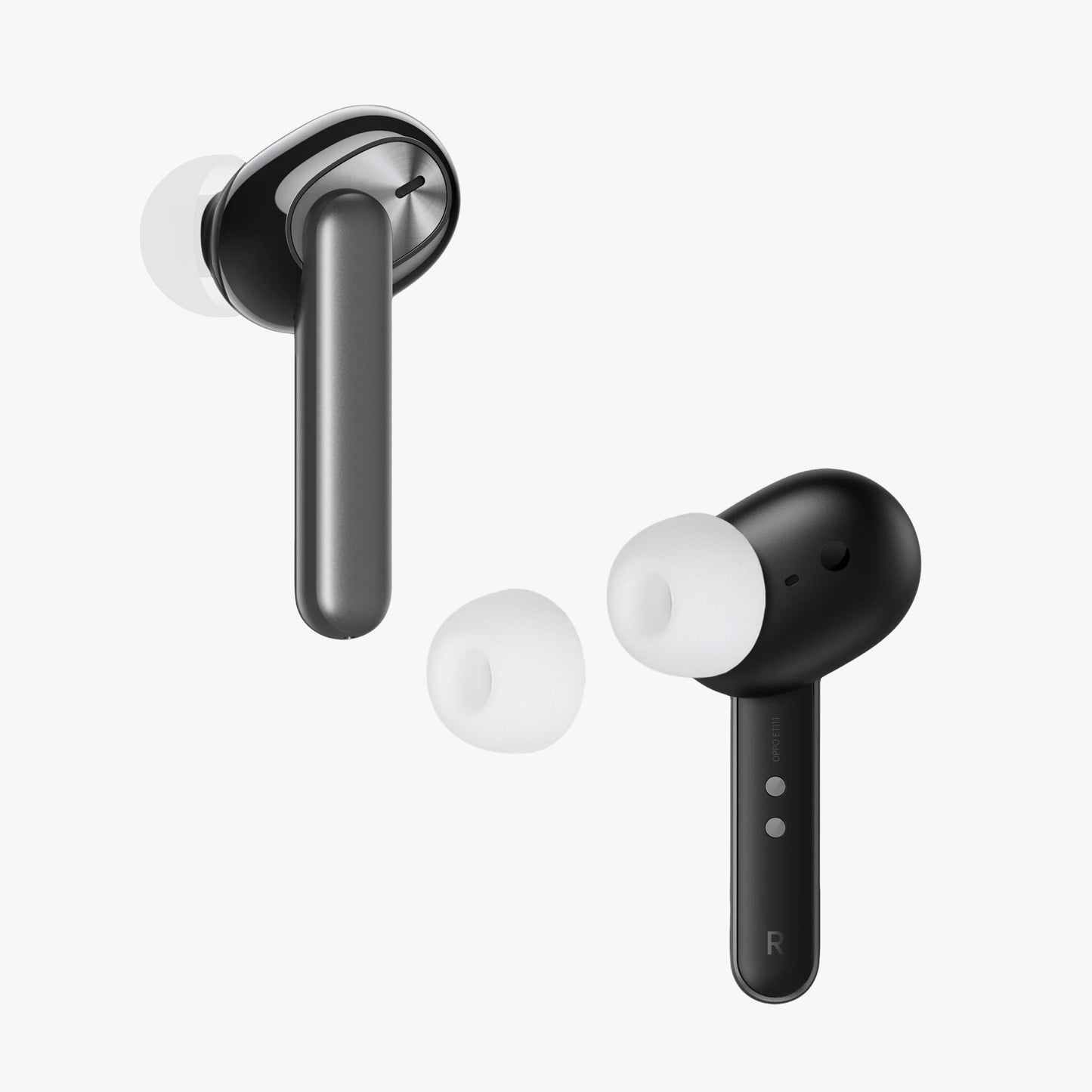 kwmobile Earpads compatible with Oppo Enco Air / Enco W31