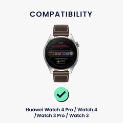 2x Armband für Huawei Watch 4 Pro / Watch 4 / Watch 3 Pro / Watch 3 - Dunkelgrün - Sonstiges