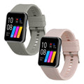 kwmobile Watch Strap for GRV 22mm Smartwatch Strap Fitness Tracker Band Set Replacement Strap Smartwatch