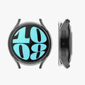kwmobile Silicone Case for Samsung Galaxy Watch 6 44mm Protective Cover Full Body Display Cover Set