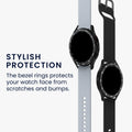 kwmobile Protective Ring compatible with Samsung Galaxy Watch 6 Classic 47mm Fitness Tracker