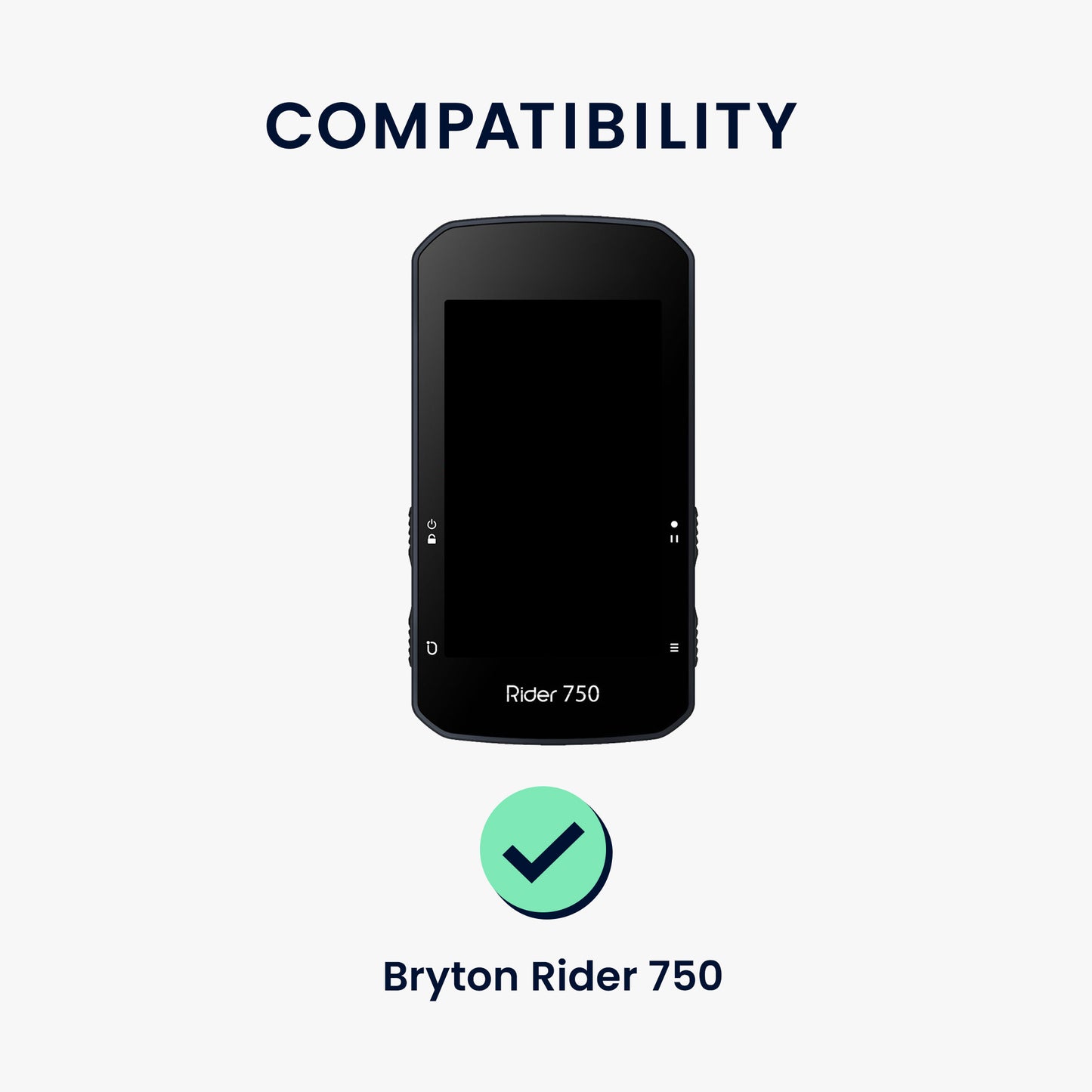 kwmobile Case Compatible with Bryton Rider 750 GPS Bike Case Protective Cover