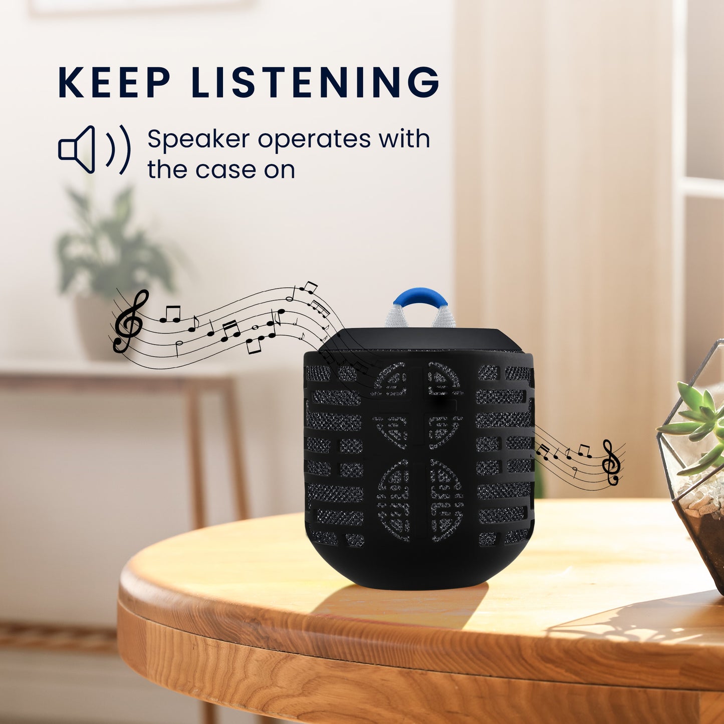 kwmobile Case compatible with UE Wonderboom 2 / Wonderboom 1 - Protective Case for Mini Speaker - Cover Bluetooth Speaker