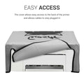kwmobile Cover compatible with DeskJet 4120e / DeskJet 4155e / 4220e - Printer Case Cover - Dust Cover Protective Hood Protective Sleeve