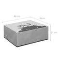kwmobile Cover compatible with DeskJet 4120e / DeskJet 4155e / 4220e - Printer Case Cover - Dust Cover Protective Hood Protective Sleeve