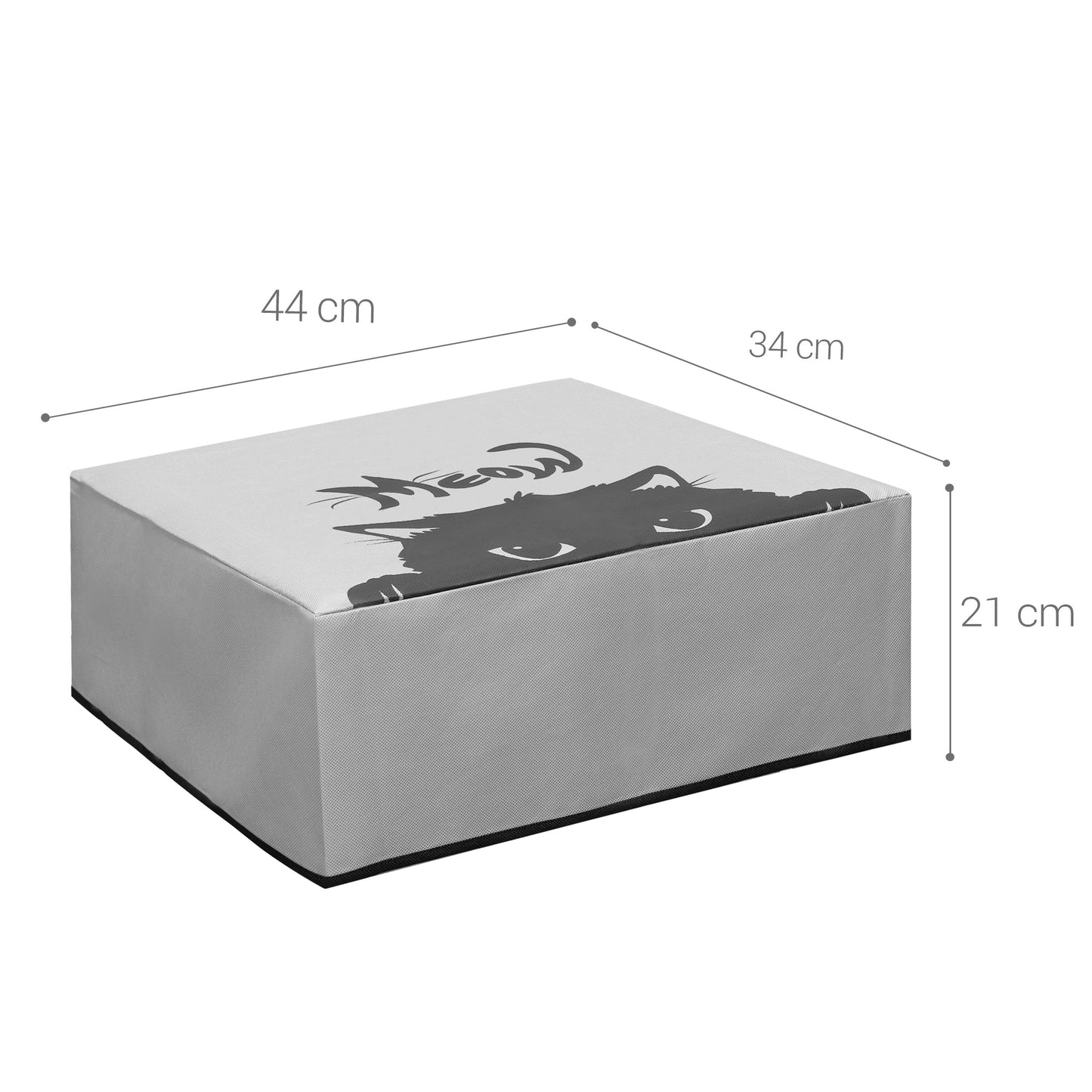 kwmobile Cover compatible with DeskJet 4120e / DeskJet 4155e / 4220e - Printer Case Cover - Dust Cover Protective Hood Protective Sleeve