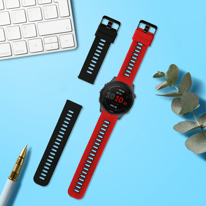 2x Strap for Garmin Forerunner 255 / 255 Music