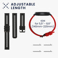 2x Strap for Garmin Forerunner 255 / 255 Music