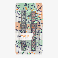 kwmobile Uhrenarmband für Huami Amazfit Cheetah A2294 / Zepp E Armband Fitnesstracker Band Set Ersatzarmband Smartwatch