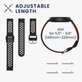kwmobile Watch Strap for Huami Amazfit Cheetah A2294 / Zepp E Strap Fitness Tracker Band Set Replacement Strap Smartwatch