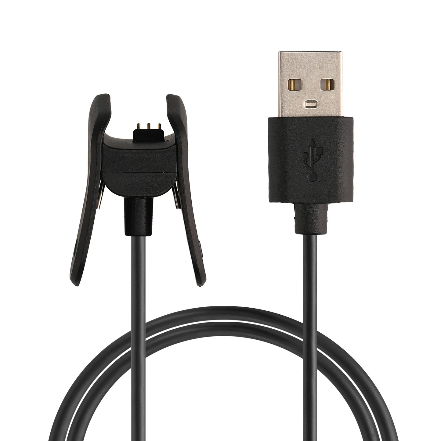 kwmobile USB Cable Charger compatible with Garmin vivosmart 4 Charging Cable Smart Watch Replacement Cable Fitness Tracker Charging Cable