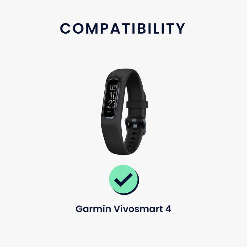 kwmobile USB Cable Charger compatible with Garmin vivosmart 4 Charging Cable Smart Watch Replacement Cable Fitness Tracker Charging Cable