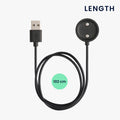 kwmobile USB Cable Charger compatible with Suunto 9 PEAK Pro Charging Cable - Smart Watch Replacement Cable - Fitness Tracker Charging Cable