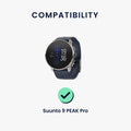kwmobile USB Cable Charger compatible with Suunto 9 PEAK Pro Charging Cable - Smart Watch Replacement Cable - Fitness Tracker Charging Cable