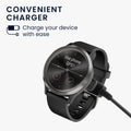 kwmobile USB C Charging Cable compatible with Garmin vivomove Trend / Lily / HR / Forerunner 35 / 30 / 735XT Cable Charger Smart Watch Type C Replacement Cable Fitness Tracker Charging Cable
