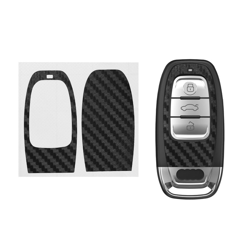 kwmobile 2x Key Fob Cover compatible with Audi Q5 / A8L / A8 / A7 / A5 / A4L Key