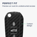 kwmobile Key Fob Protector compatible with Peugeot 308 / 408 / 508 / 3008 / 301 / 2008 Key