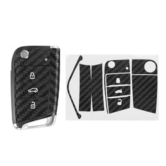 2x Key Protective Film for VW Golf 7 MK7 3-Button Car Key