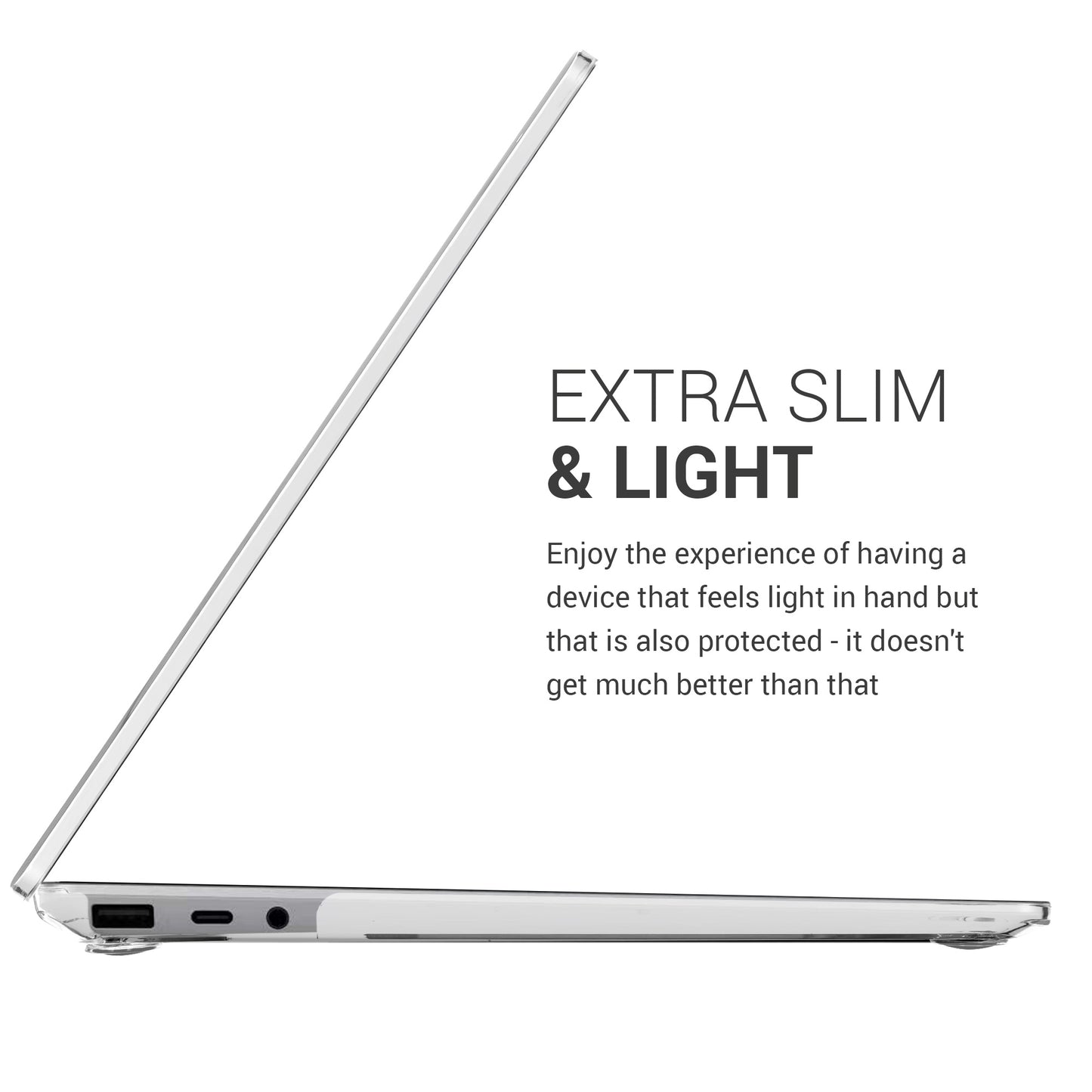 Crystal Case compatible with Microsoft Surface Laptop 5 / 4 / 3 13.5-inch (1868 / 1951)