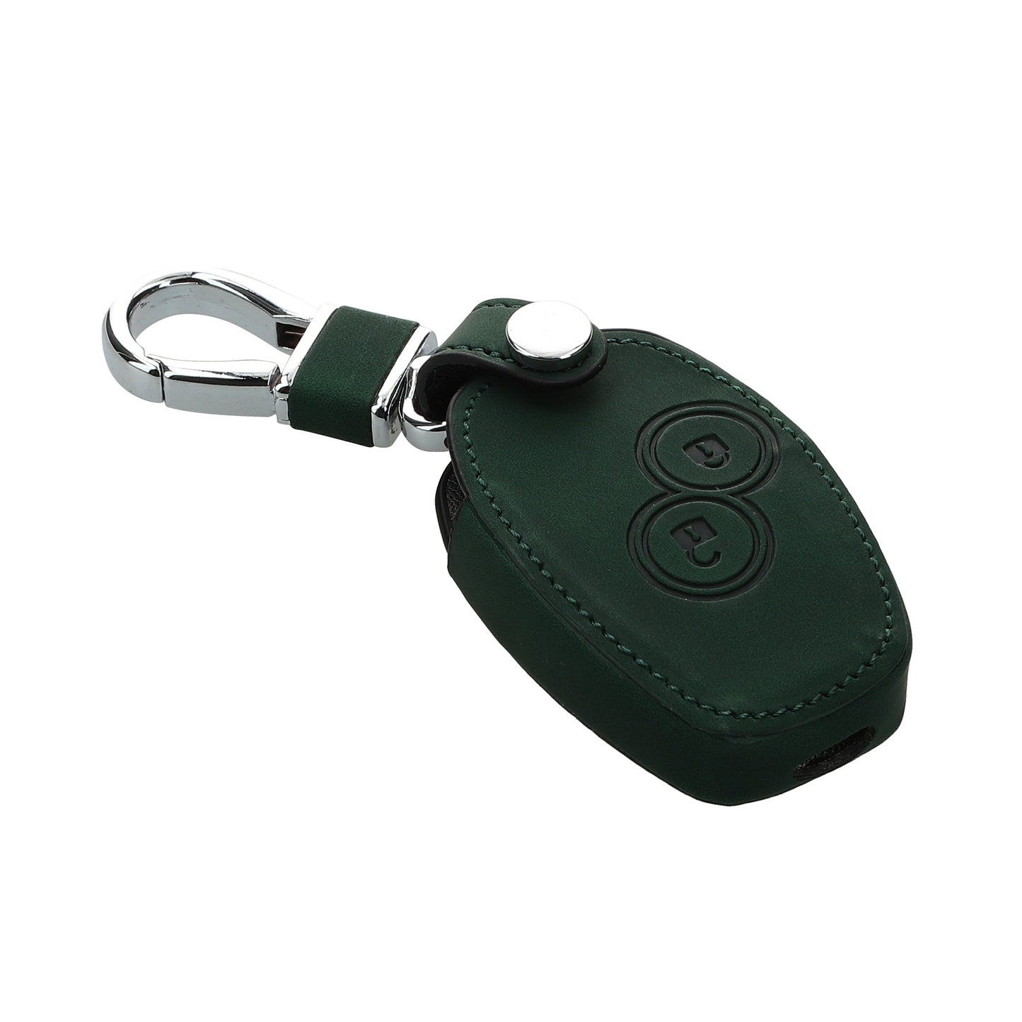 kwmobile Car Key Case compatible with Renault Dacia 2-Button Car Key Fob PU Leather Protective Cover