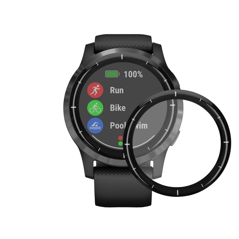 kwmobile Screen Protector compatible with Garmin Vivoactive 4 (45 mm) Film Protective Film for Fitness Tracker robust Screen Protection