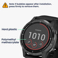 kwmobile Screen Protector compatible with Garmin Vivoactive 4 (45 mm) Film Protective Film for Fitness Tracker robust Screen Protection