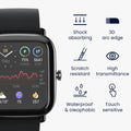 kwmobile Screen Protector compatible with Huami Amazfit GTS 2 Mini Film Screen Protector for Fitness Tracker Robust Screen Protection