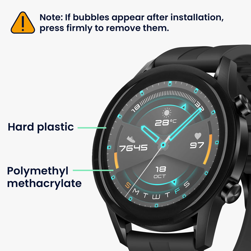 2x Screen Protector for Huawei Watch GT2 (42mm)