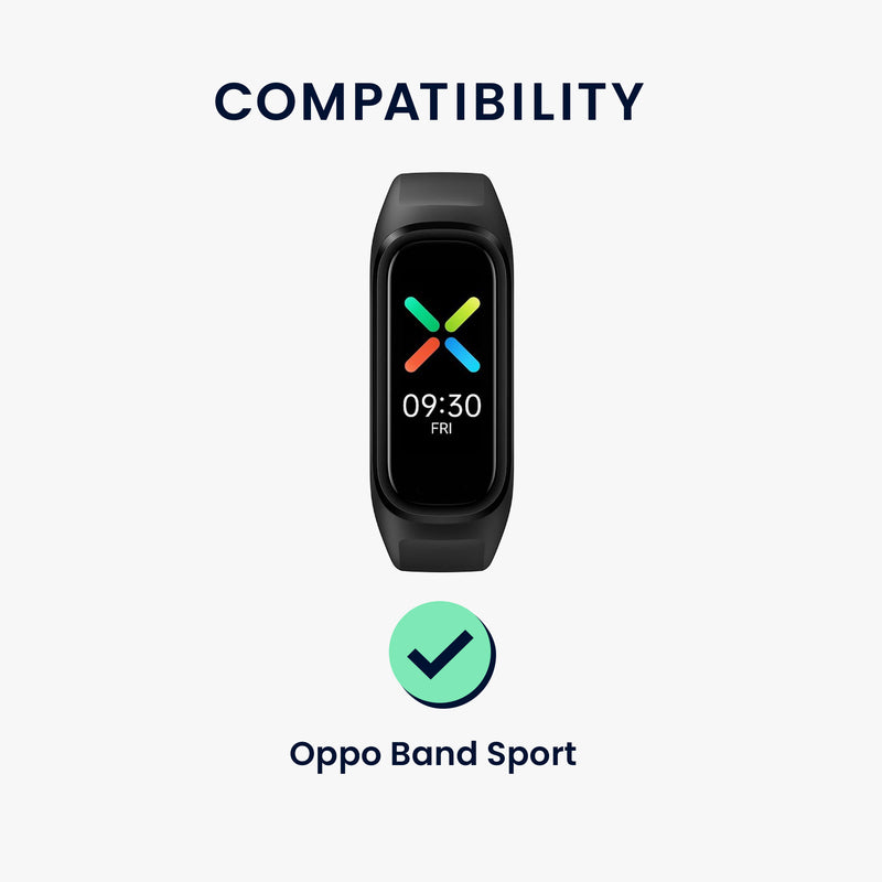 kwmobile Screen Protector compatible with Oppo Band Sport Film Protective Film for Fitness Tracker Robust Screen Protection