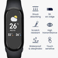 kwmobile Screen Protector compatible with Xiaomi Mi Band 7 Film Protective Film for Fitness Tracker robust Screen Protection
