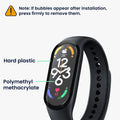kwmobile Screen Protector compatible with Xiaomi Mi Band 7 Film Protective Film for Fitness Tracker robust Screen Protection