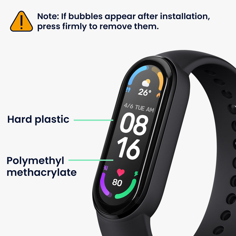 2x Screen Protector for Xiaomi Mi Band 6