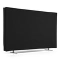 kwmobile 19" TV Abdeckung Indoor - Fernseher Hülle Bildschirmschutz Abdeckung - TV Bildschirm Staubschutzhülle - Fernsehabdeckung - Schwarz Schwarz  