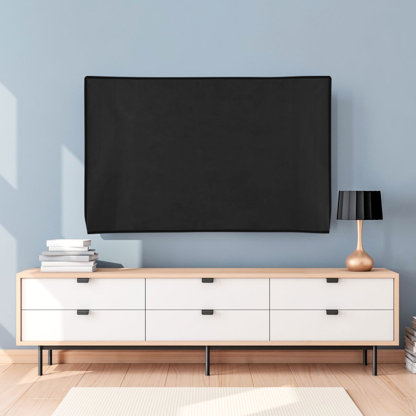 kwmobile 19" TV Cover Indoor Television Sleeve Screen Protector Cover TV Screen Dust Cover TV Cover