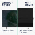 kwmobile 19" TV Cover Indoor Television Sleeve Screen Protector Cover TV Screen Dust Cover TV Cover