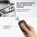 kwmobile Car Key Cover compatible with Land Rover Jaguar 5-Button Smart Key - Key Fob Cover Case - Cover