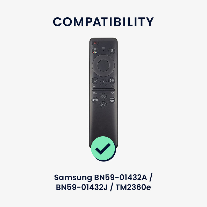 kwmobile Remote Control Cover compatible with Samsung BN59-01432A / BN59-01432J / TM2360e Cover for TV Accessory